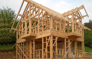 Строительство деревянных каркасных домов в Иркутске под ключ.